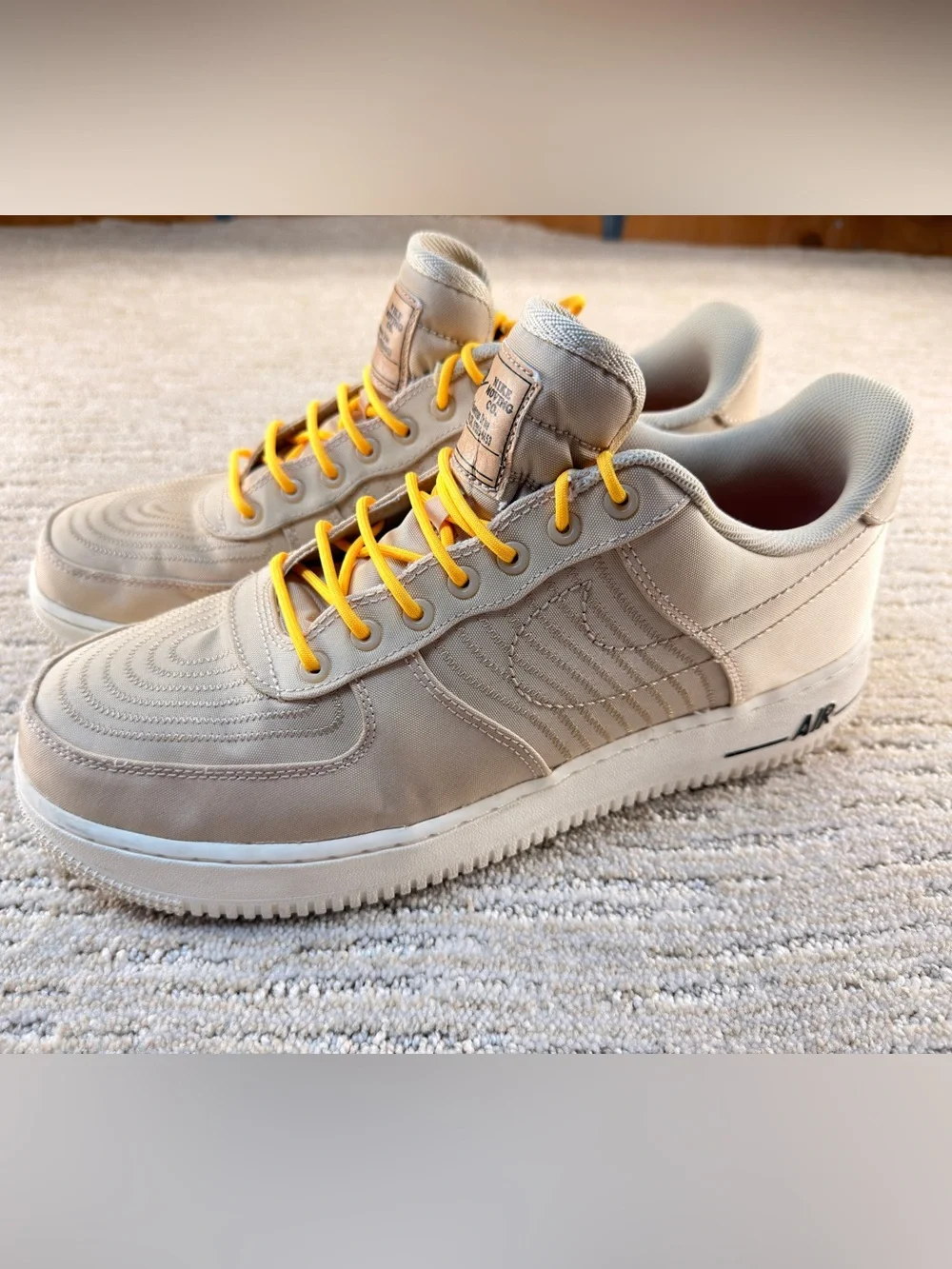Nike Air Force 1 07 LV8 Moving Company Sanddrift Sneakers